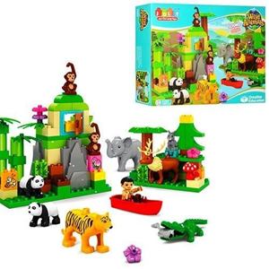 لگو دوپلو حیوانات جنگل 106 قطعه مدل Wild Animals 5285_لگو